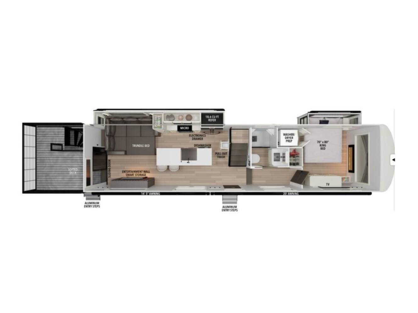 A photo of this 2026 Grand Design Foundation 42GD