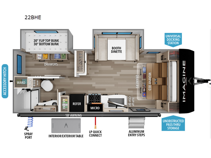 2027 Grand Design Imagine XLS 22BHE in oklahoma city OK