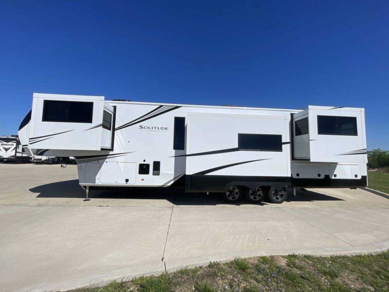 A photo of this 2026 Grand Design Solitude 414LJMJ