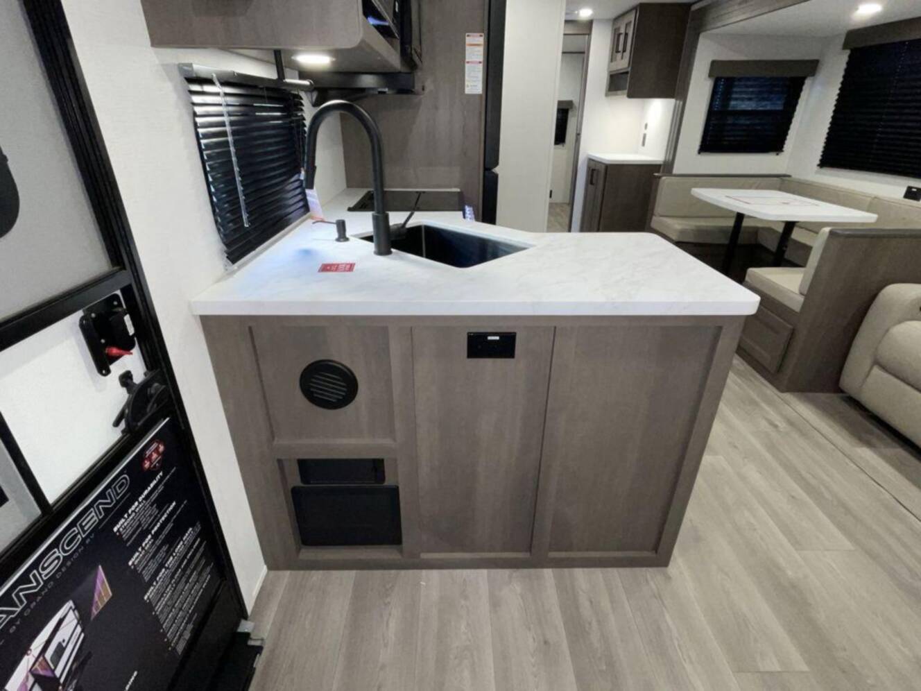 A photo of this 2026 Grand Design Transcend 325BHT