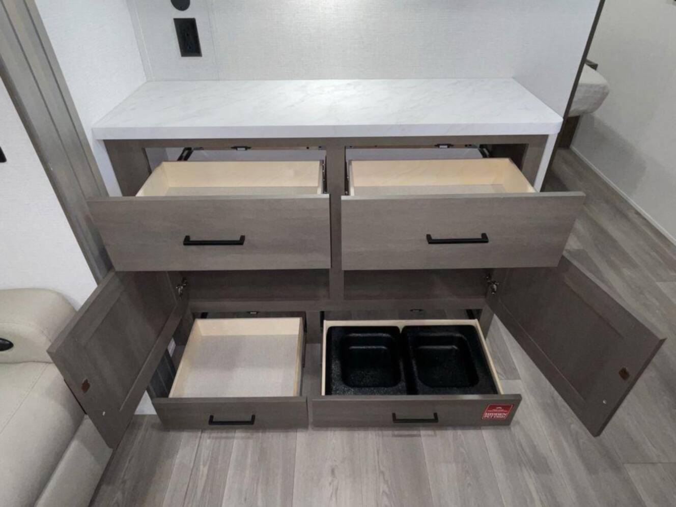 A photo of this 2026 Grand Design Transcend 325BHT