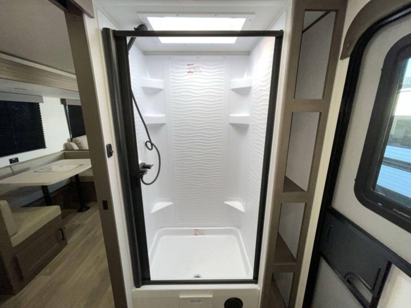 A photo of this 2026 Grand Design Transcend 325BHT