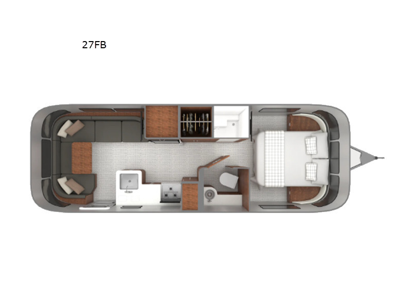 A photo of this 2027 Airstream Globetrotter 27FB
