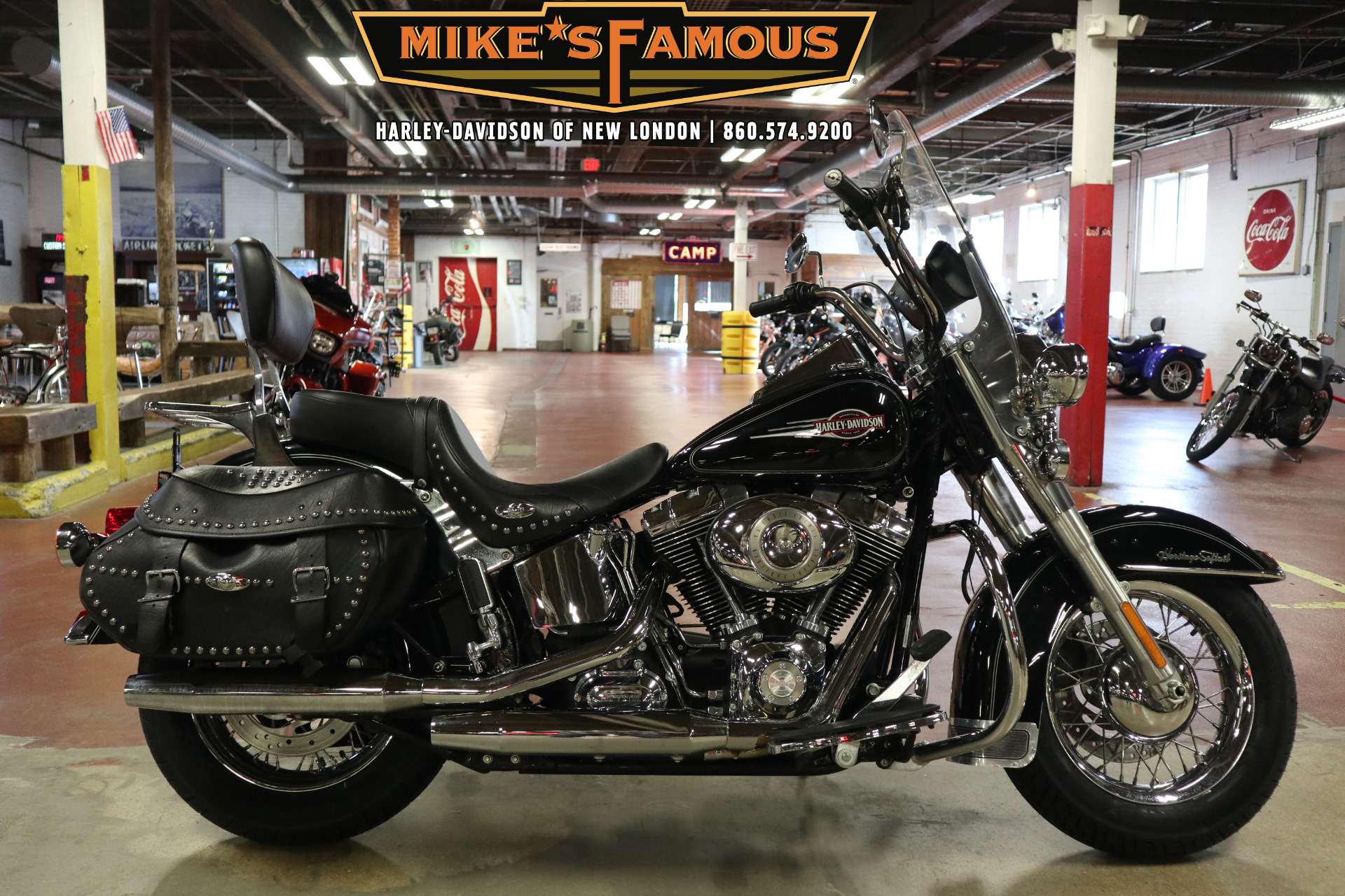 2007 Harley-Davidson FLSTC Heritage Softail® Classic Patriot Special Edition CLASSIC in New London, CT