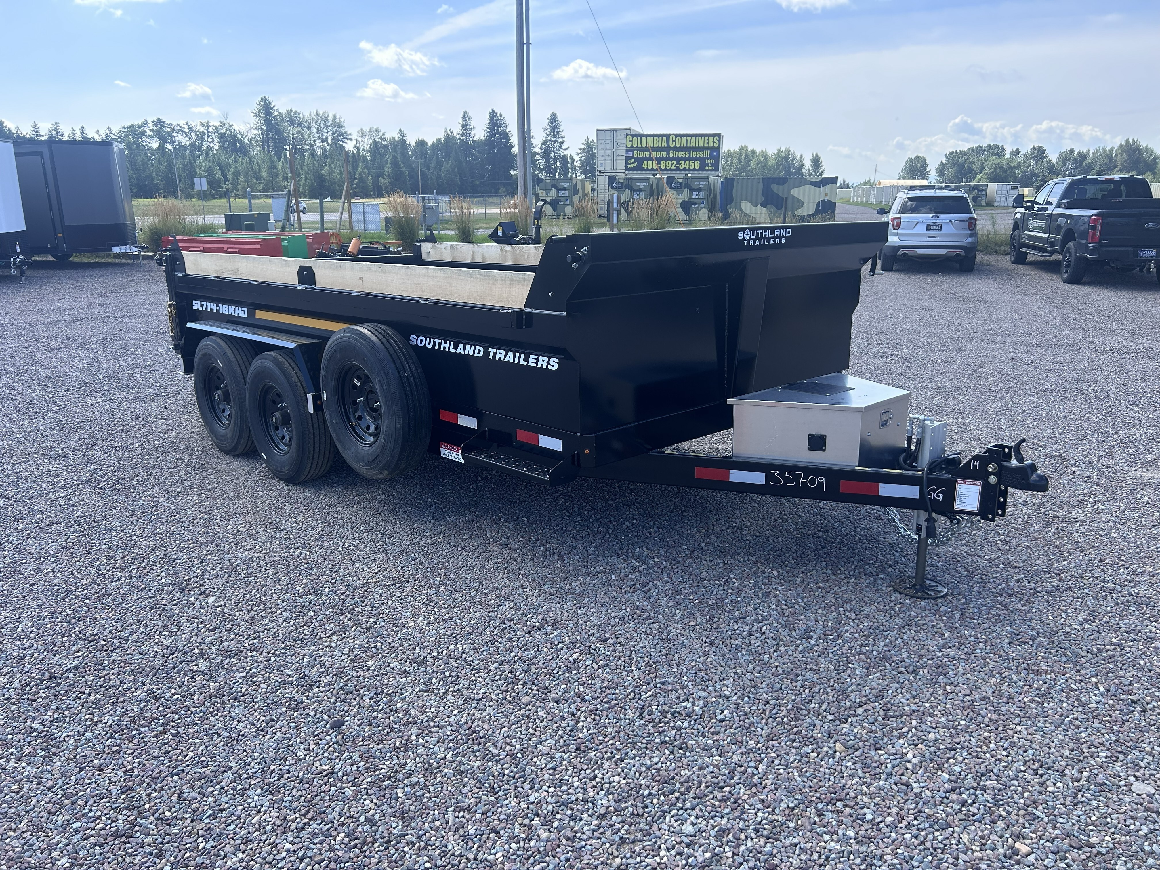 2026 SOUTHLAND 7' X 14' Dump Trailer (16KHD) in Columbia Falls, MT