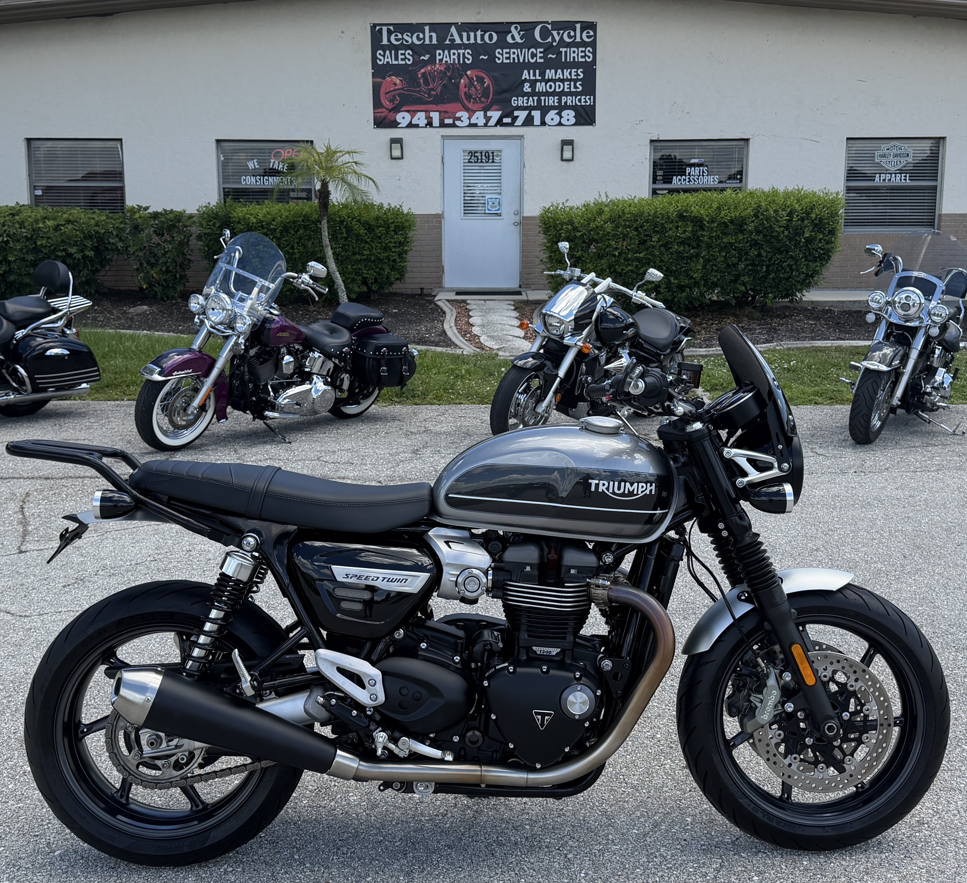 2021 Triumph SPEED TWIN 1200 in Punta Gorda, FL