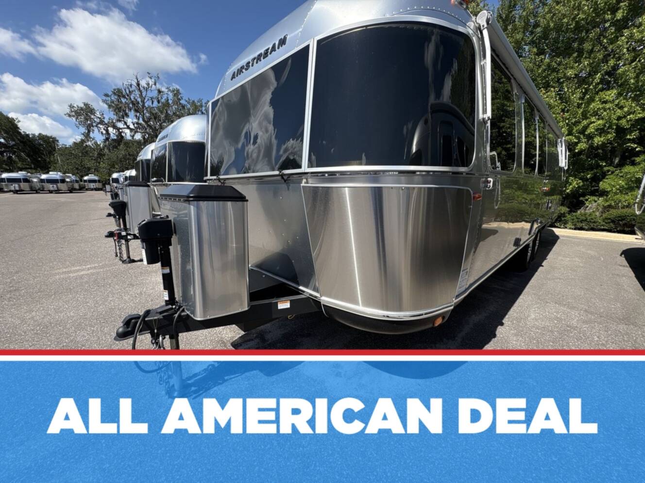 A photo of this 2022 Airstream Classic 30RB TWIN