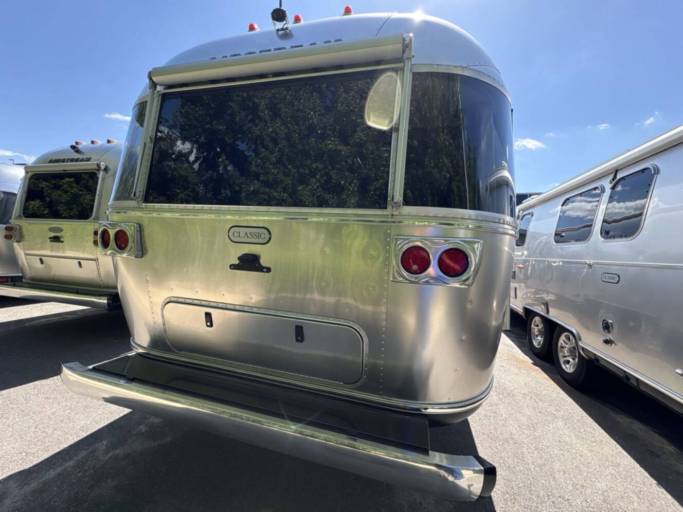 A photo of this 2022 Airstream Classic 30RB TWIN