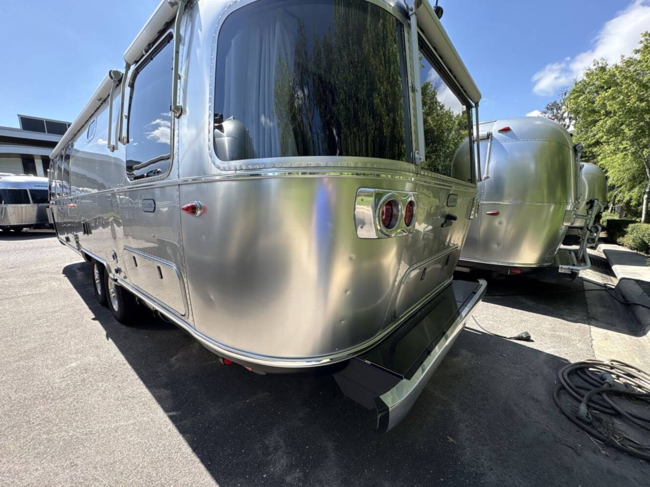 A photo of this 2022 Airstream Classic 30RB TWIN