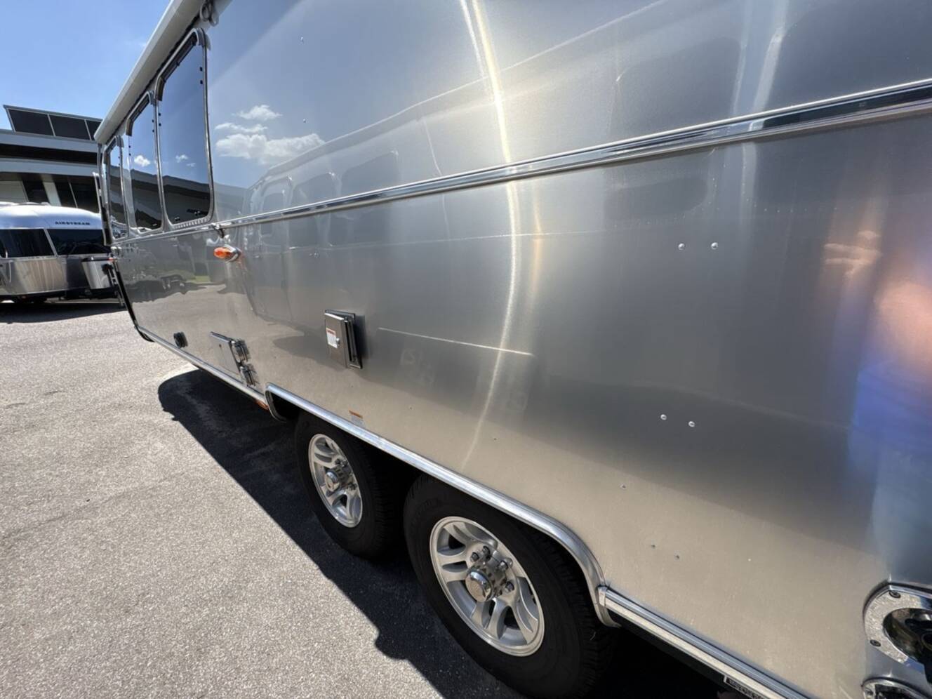 A photo of this 2022 Airstream Classic 30RB TWIN