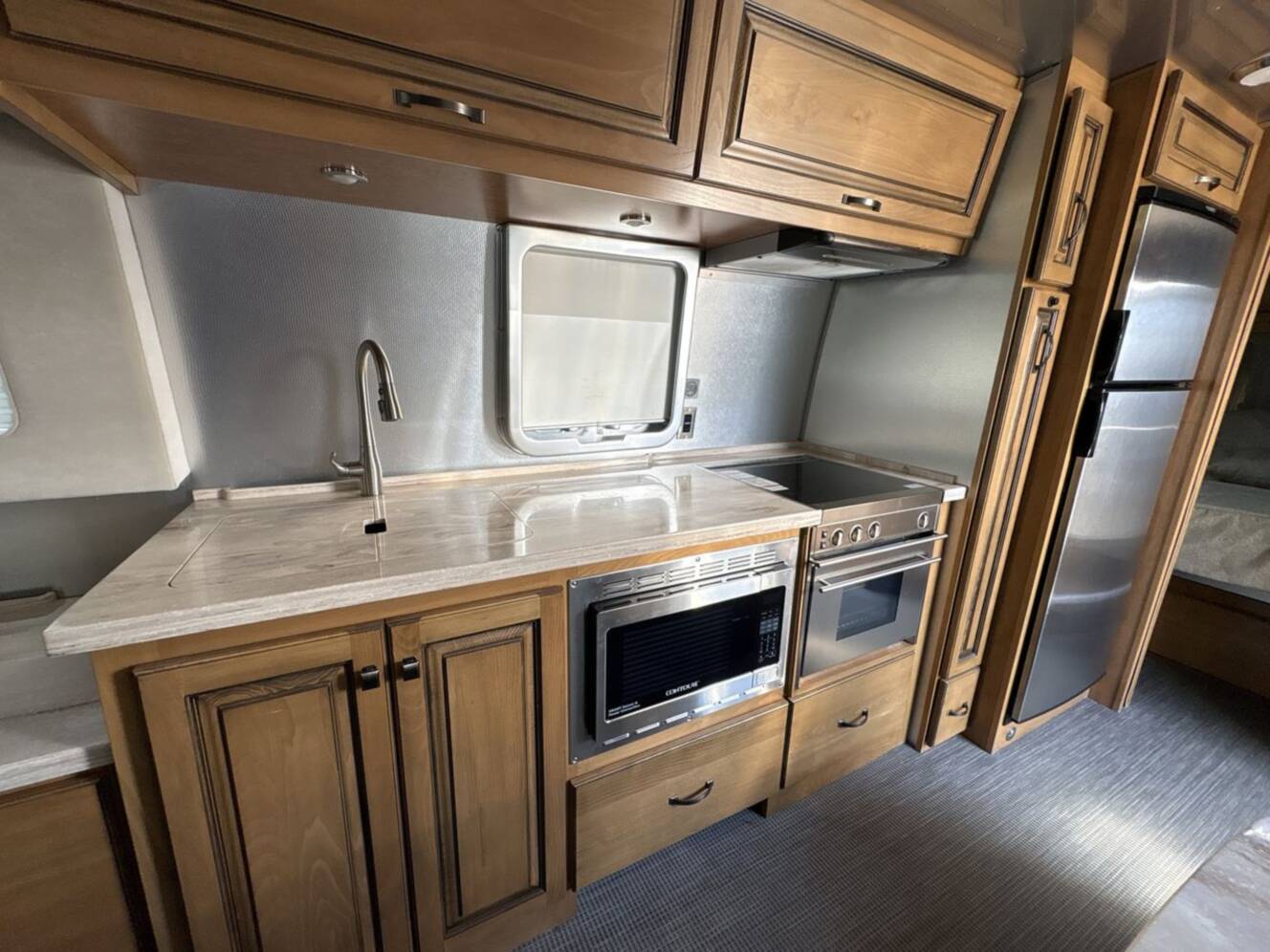 A photo of this 2022 Airstream Classic 30RB TWIN