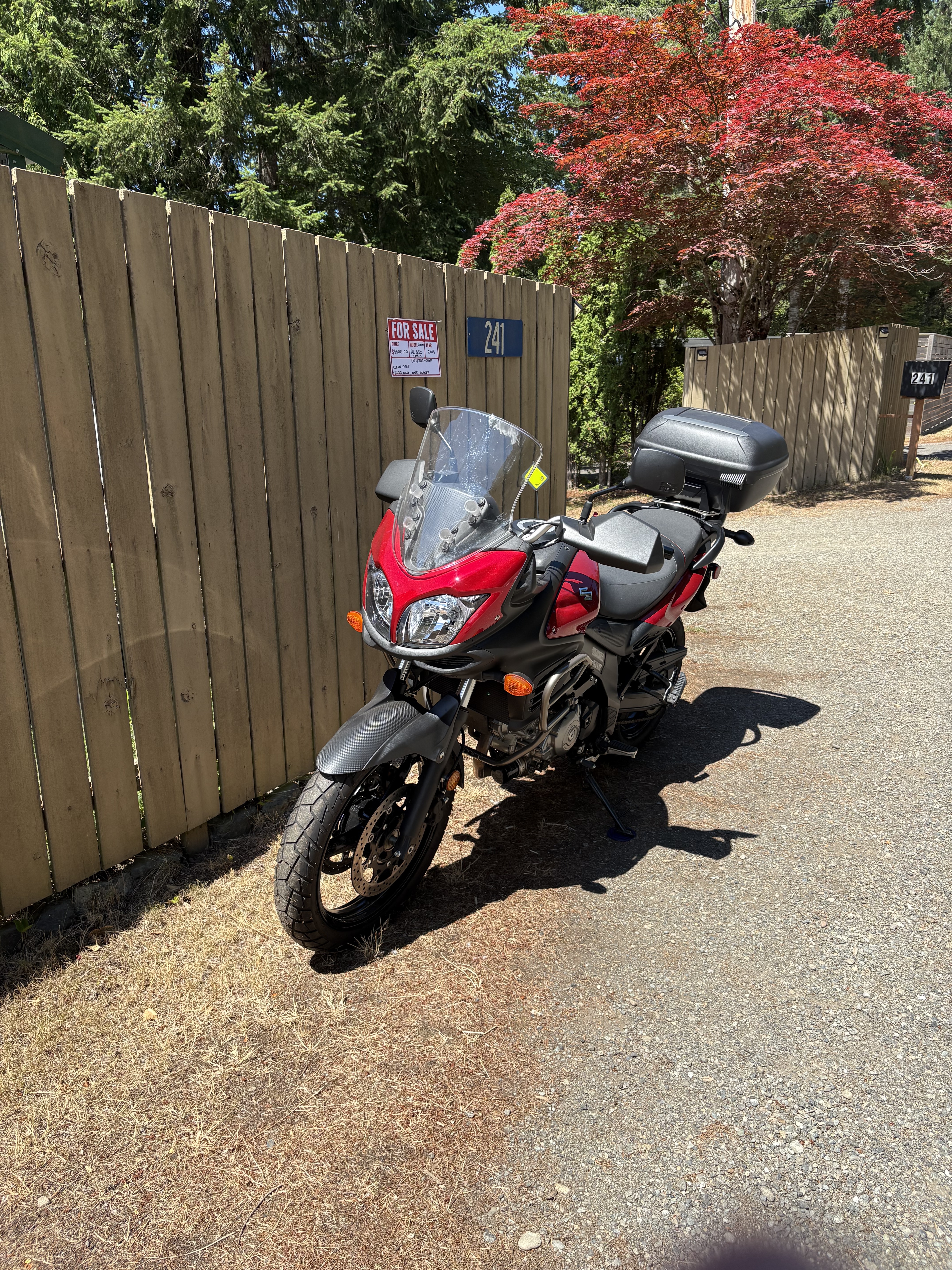 2014 Suzuki DL 650AL3 in bremerton WA