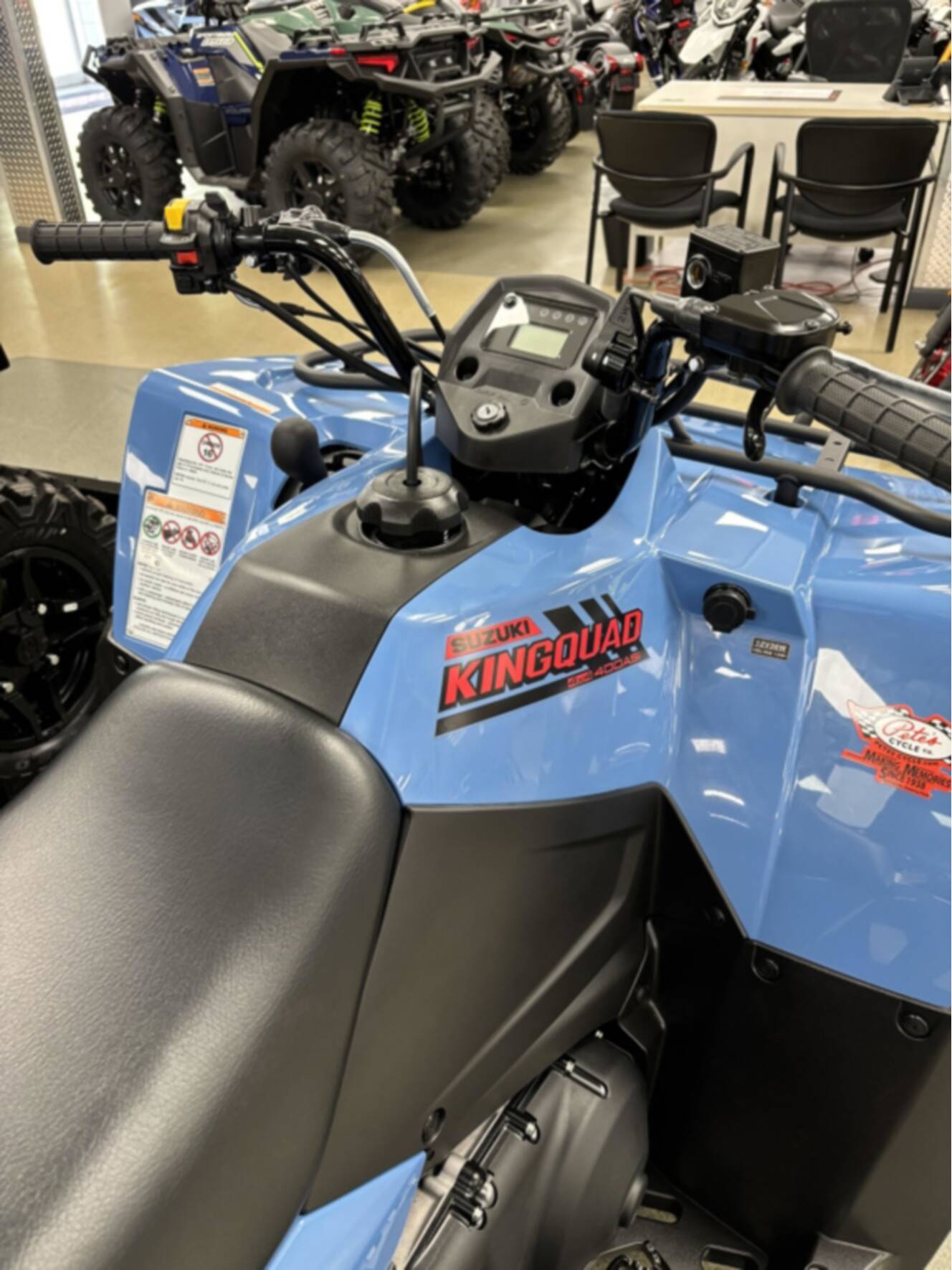 A photo of this 2026 Suzuki KingQuad 400 ASi SE 