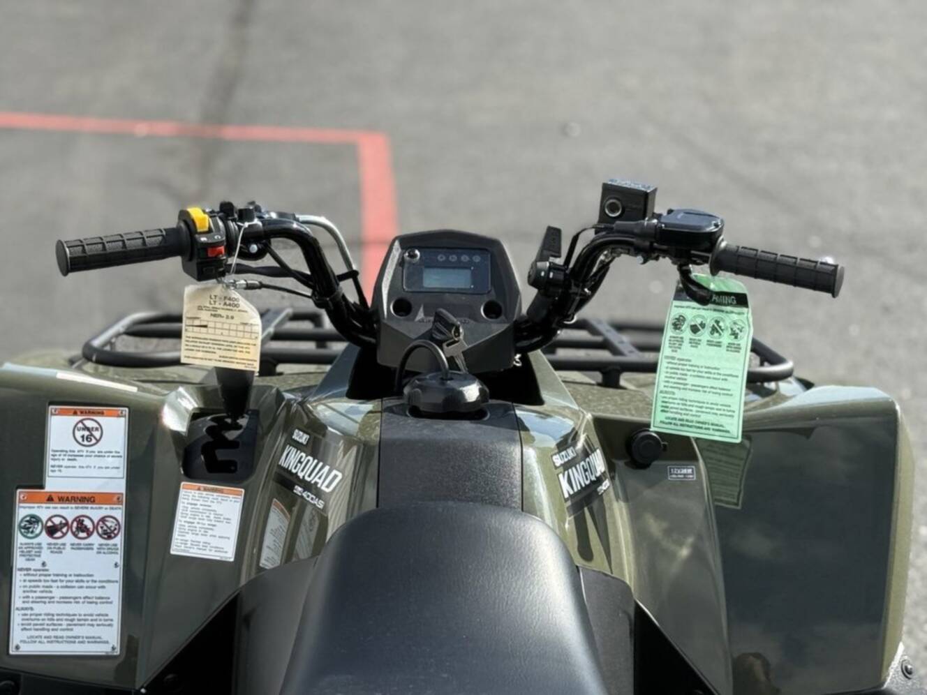 A photo of this 2026 Suzuki KingQuad 400 ASi