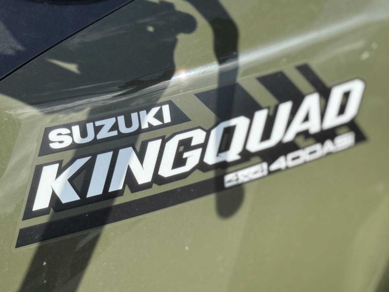 A photo of this 2026 Suzuki KingQuad 400 ASi