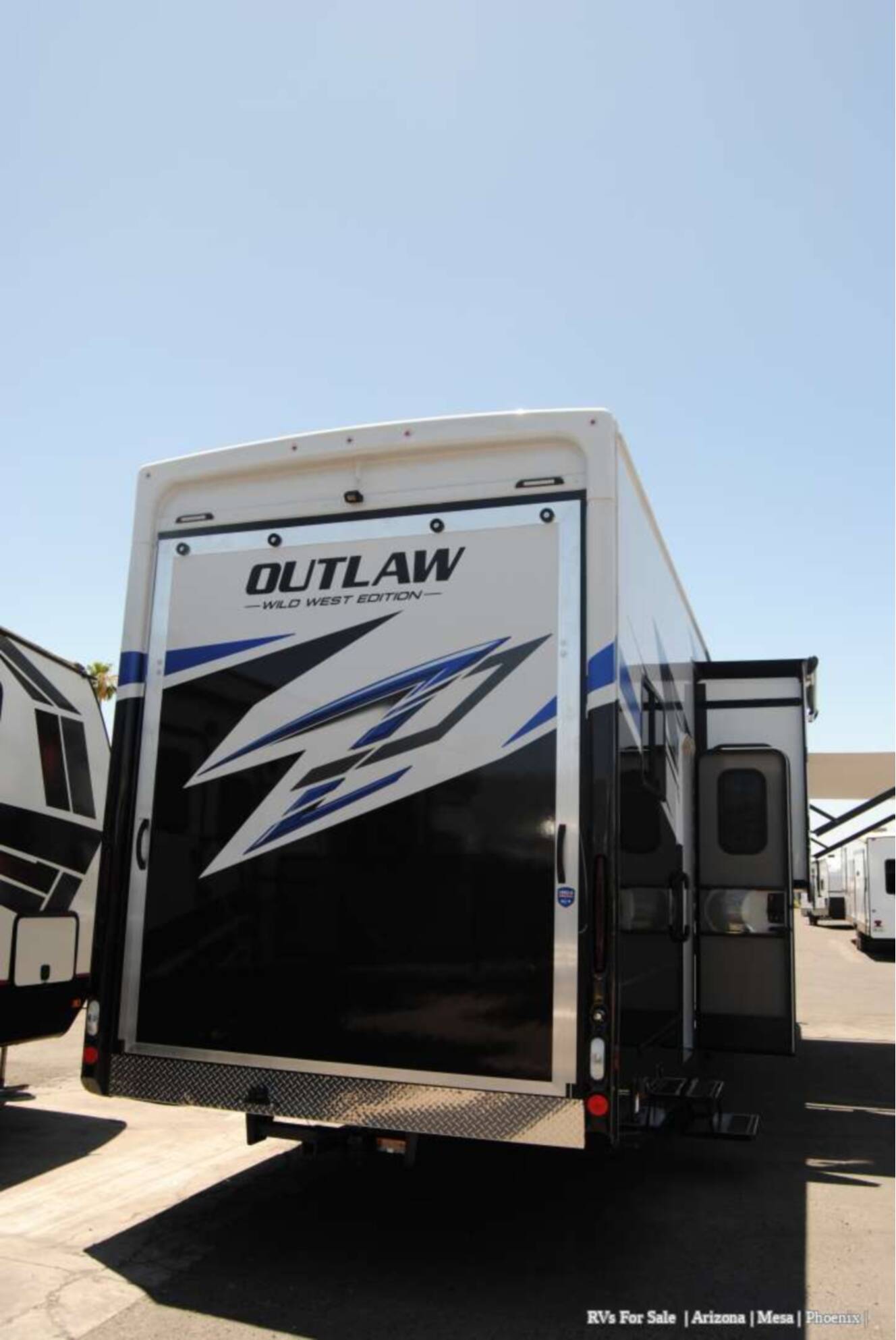 A photo of this 2026 Thor Motor Coach Outlaw Ford Toy Hauler 38M