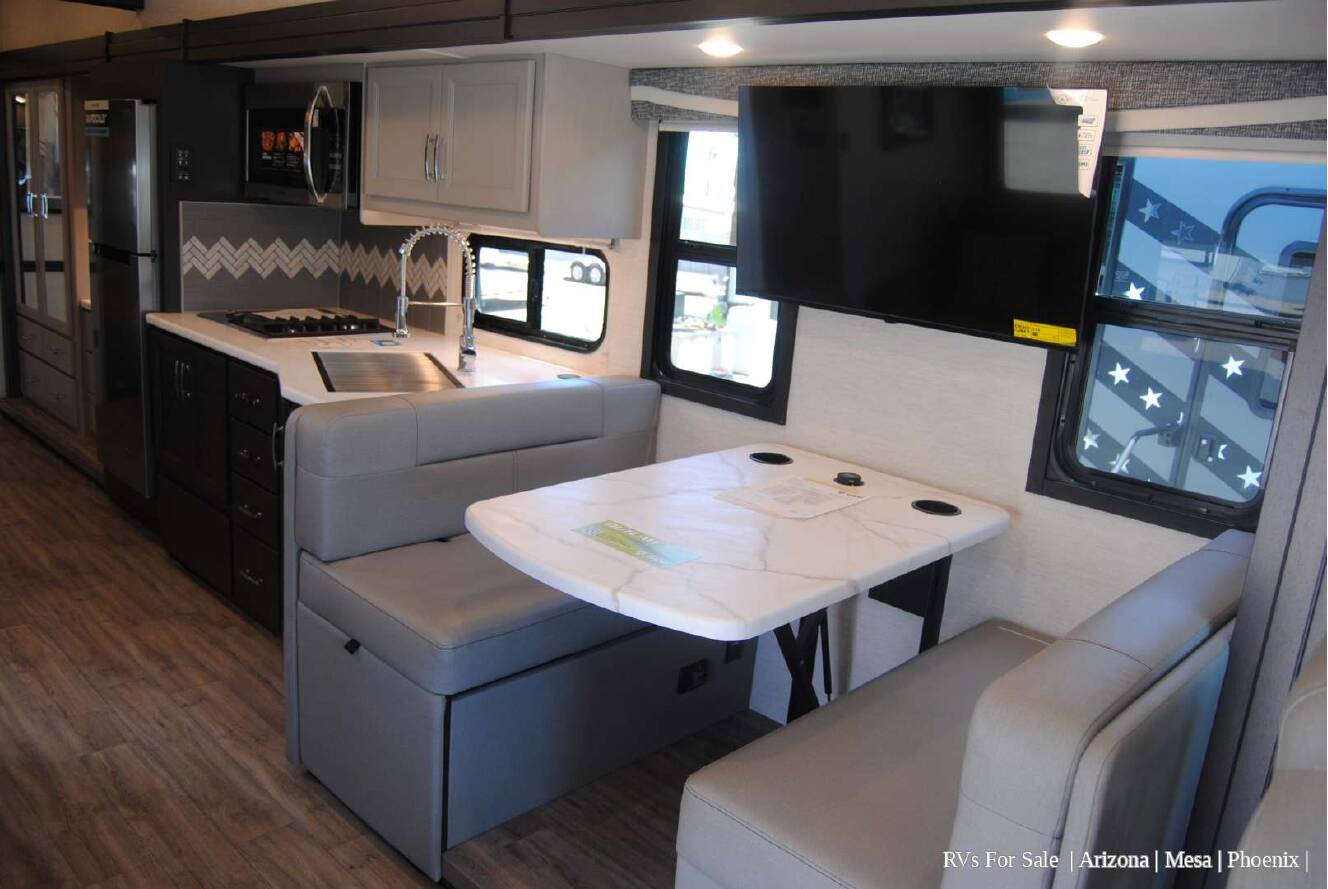 A photo of this 2026 Thor Motor Coach Outlaw Ford Toy Hauler 38M