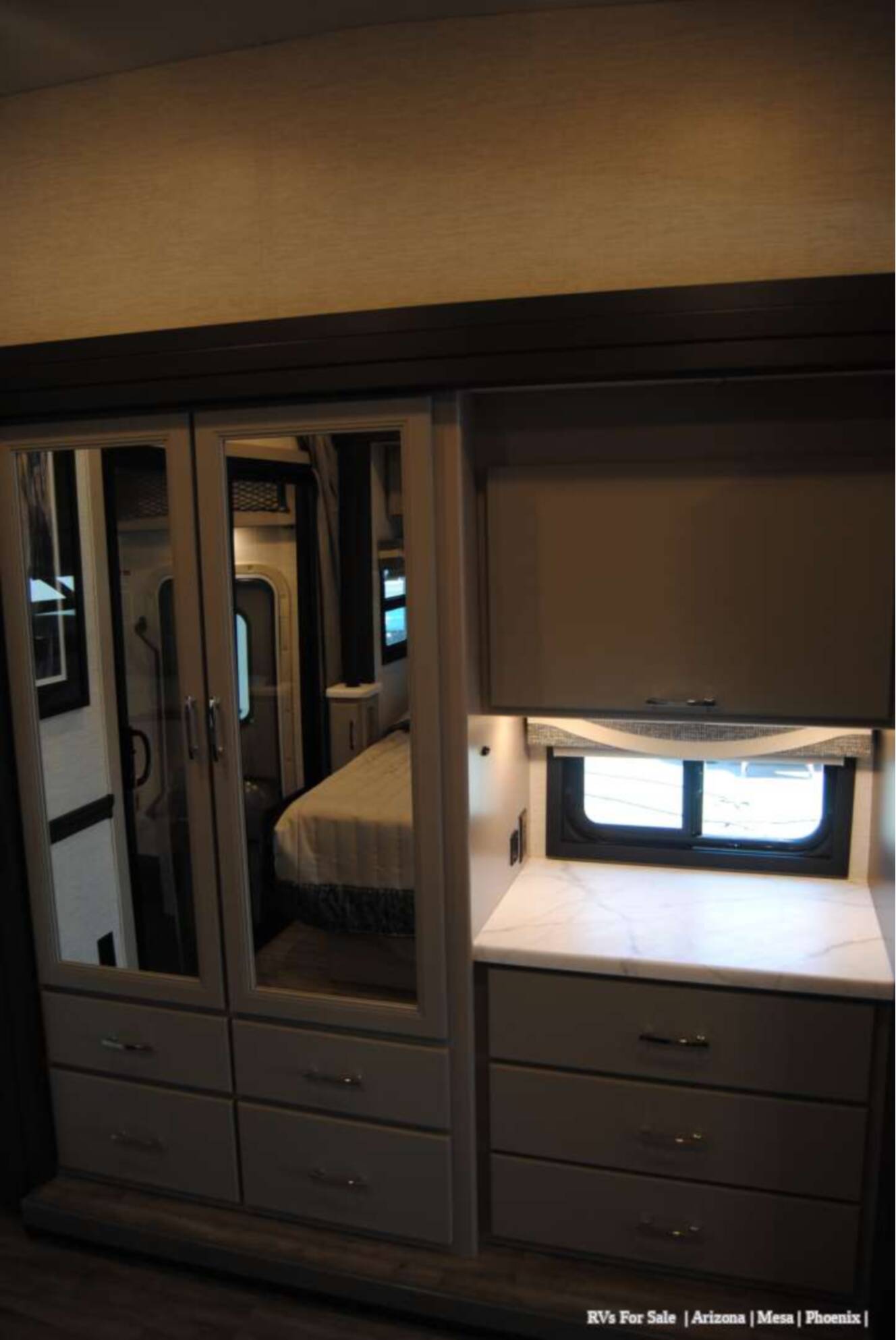 A photo of this 2026 Thor Motor Coach Outlaw Ford Toy Hauler 38M