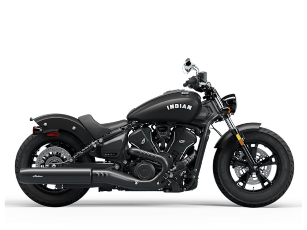 2025 Indian Motorcycle® Scout® Sixty Bobber Limited Black Smoke BASE in Meridian, ID