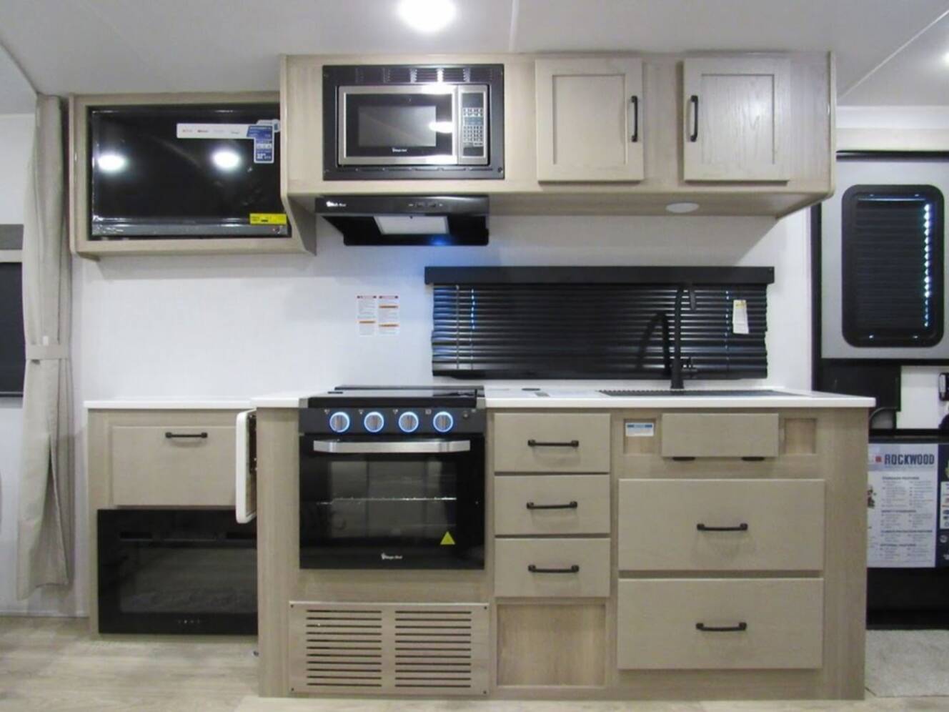 A photo of this 2025 Forest River Rockwood Mini Lite 2205S