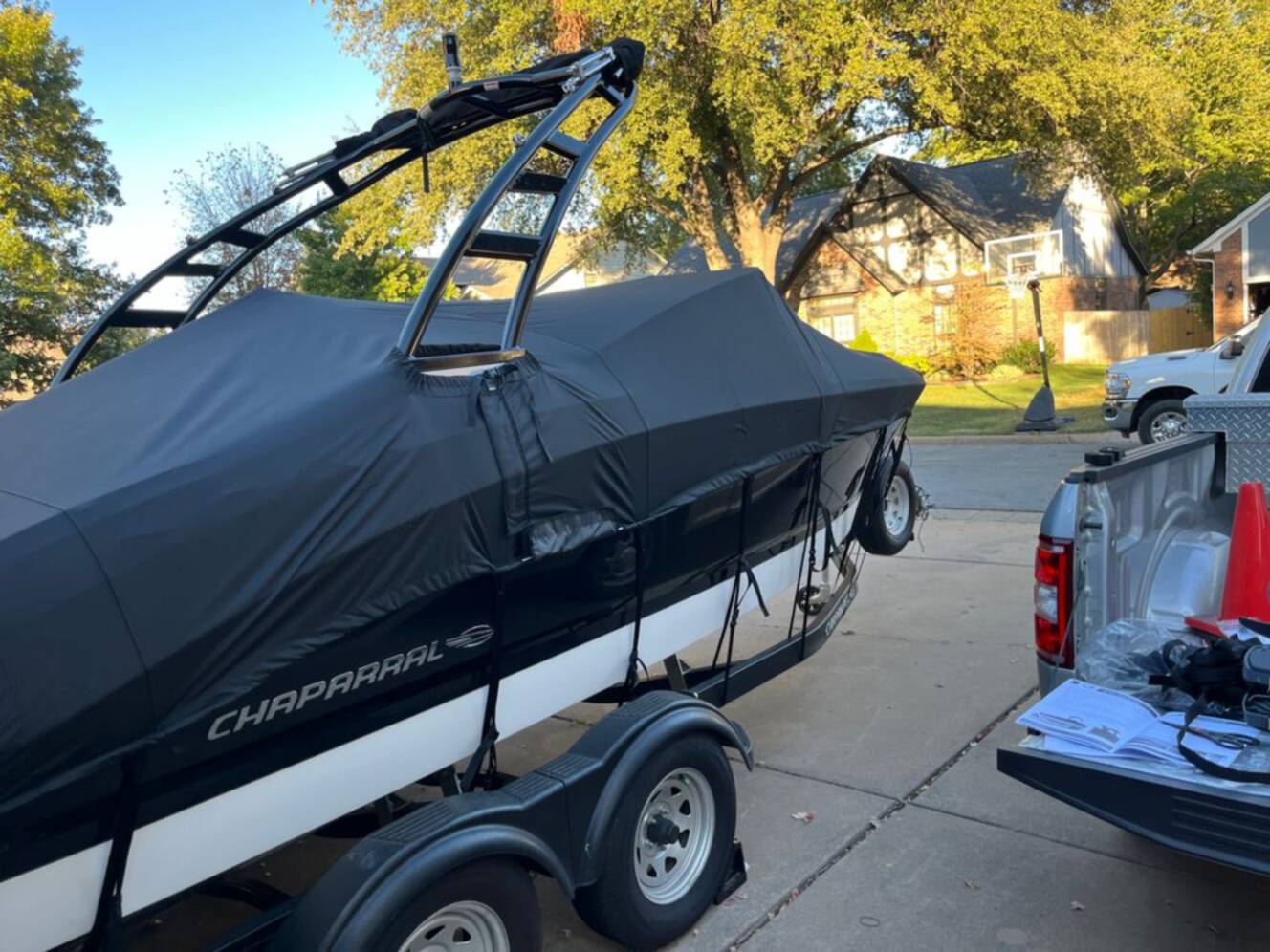 A photo of this 2023 Chaparral 21 SSI Ski & Fish