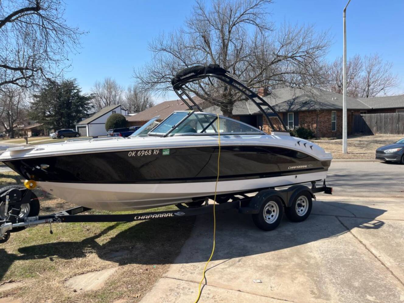 A photo of this 2023 Chaparral 21 SSI Ski & Fish