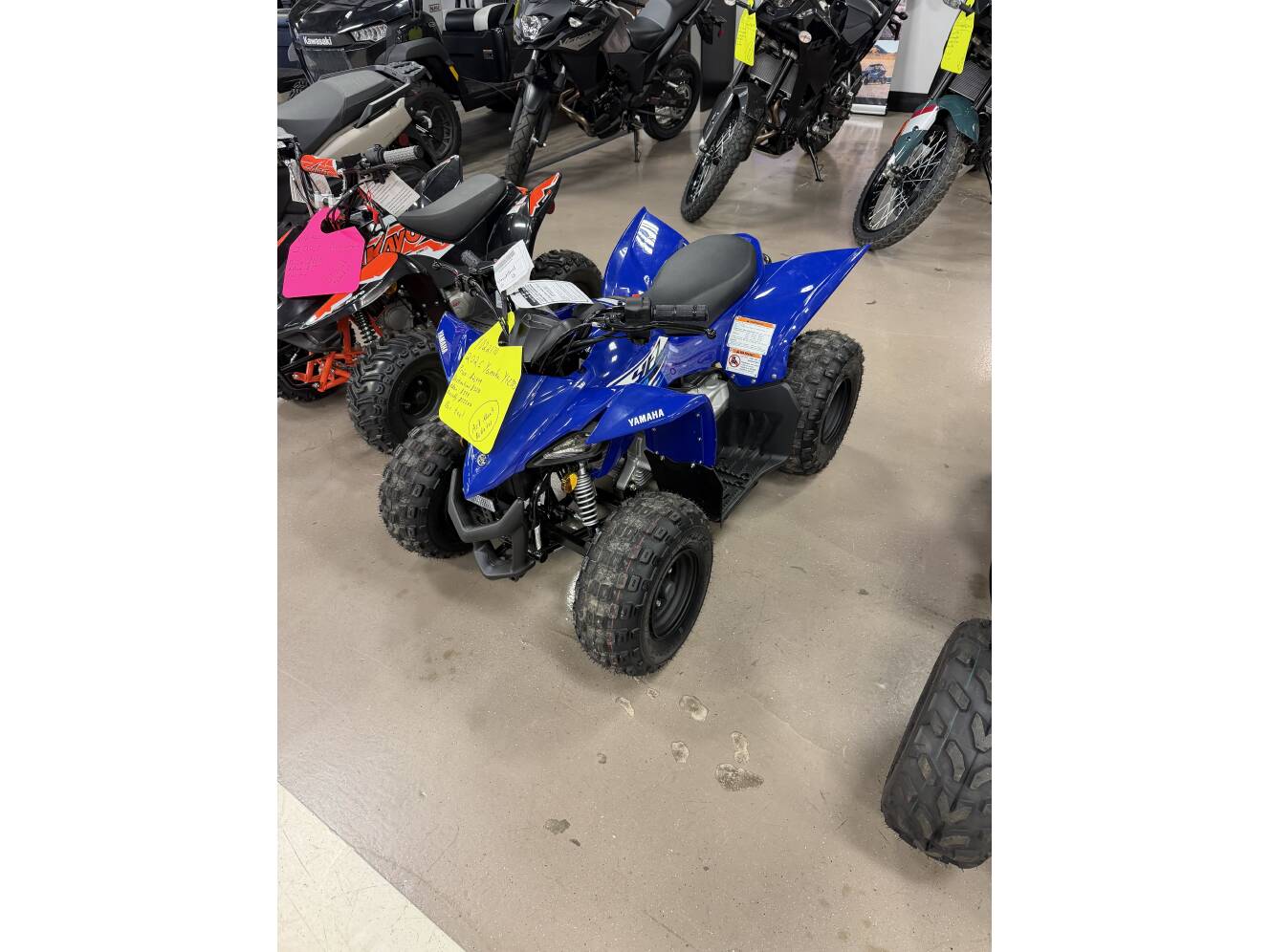 A photo of this 2026 Yamaha YFZ 50