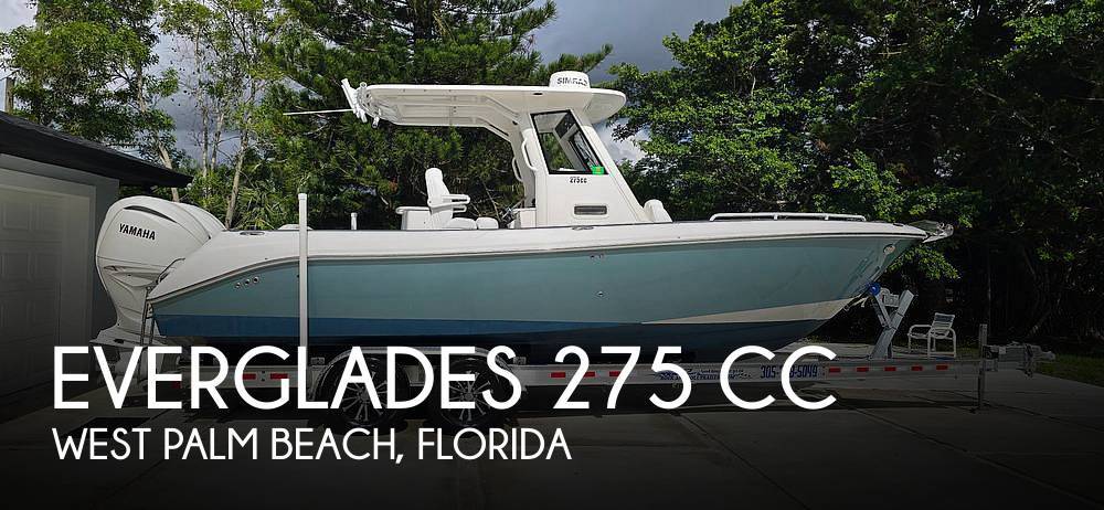 2016 Everglades 275 CC in west palm beach FL