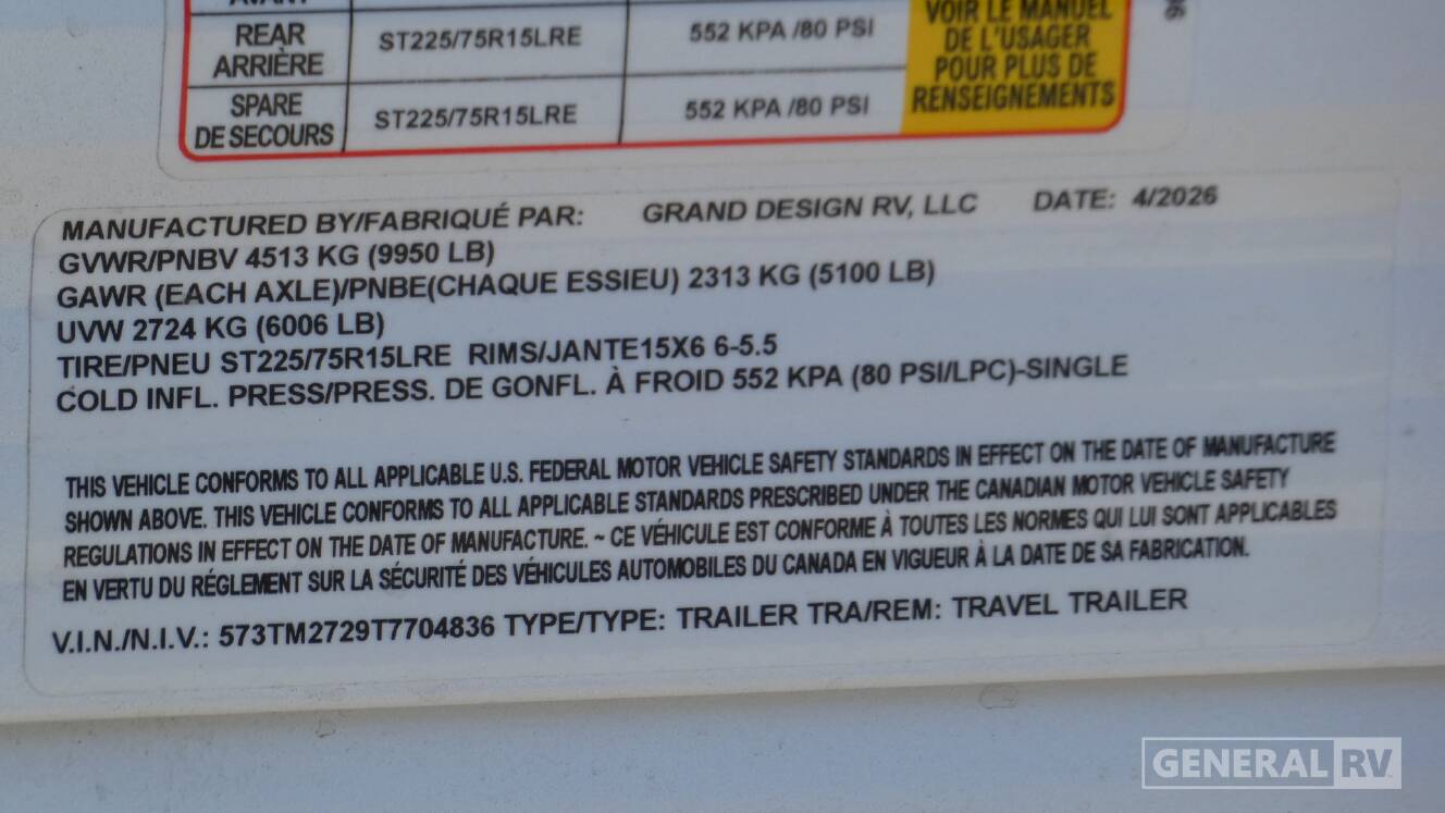 A photo of this 2026 Grand Design MOMENTUM MAV 22MAV