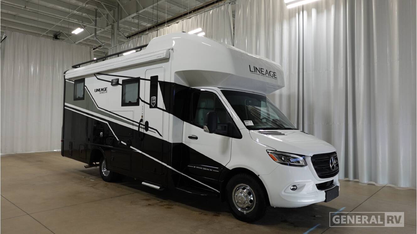 A photo of this 2026 Grand Design Lineage Series M 25FW