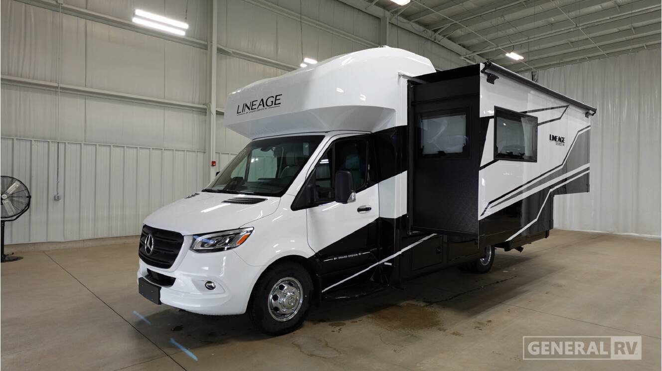 A photo of this 2026 Grand Design Lineage Series M 25FW