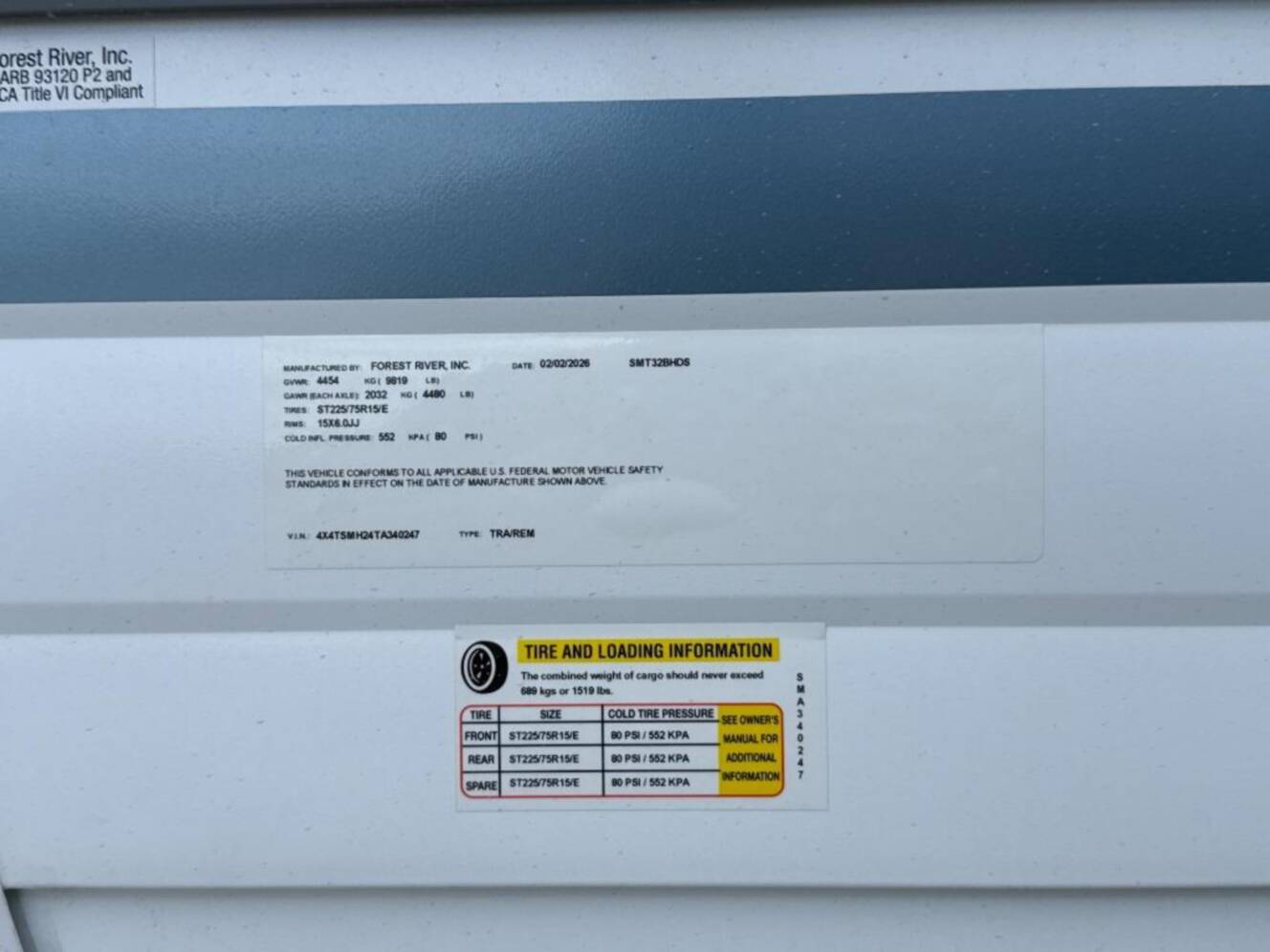 A photo of this 2026 Forest River Rv Salem 32BHDS