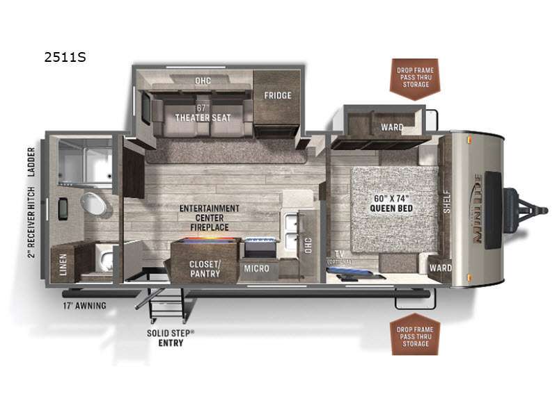 2021 Forest River Rv Rockwood Mini Lite 2511S in ringgold GA
