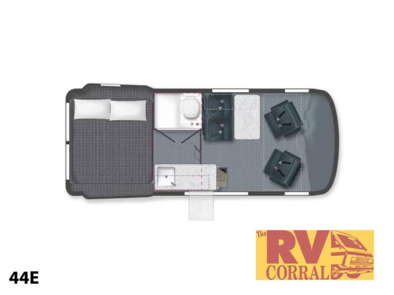 A photo of this 2026 Winnebago Revel 44E