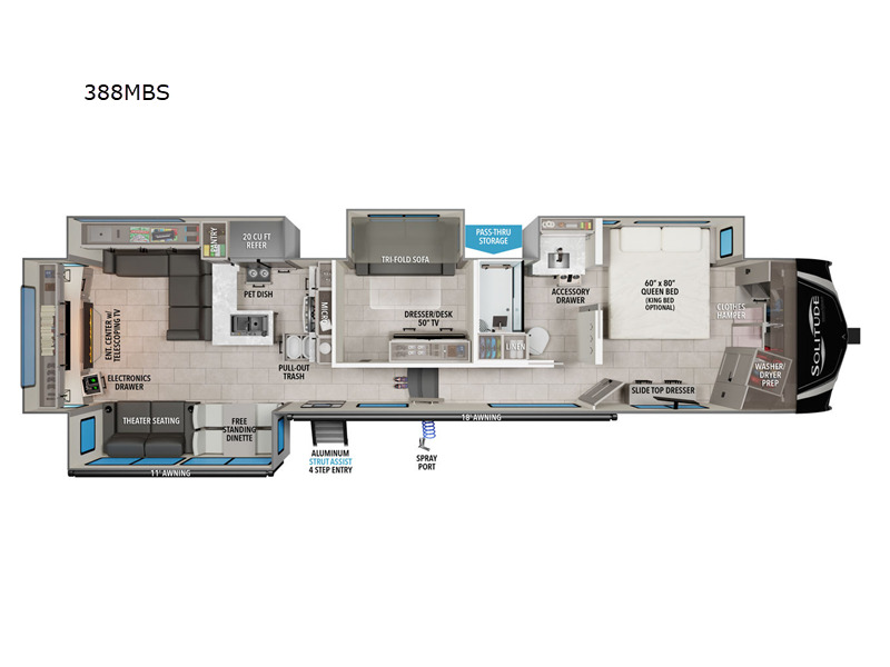 2025 Grand Design Solitude 388MBS in gilroy CA