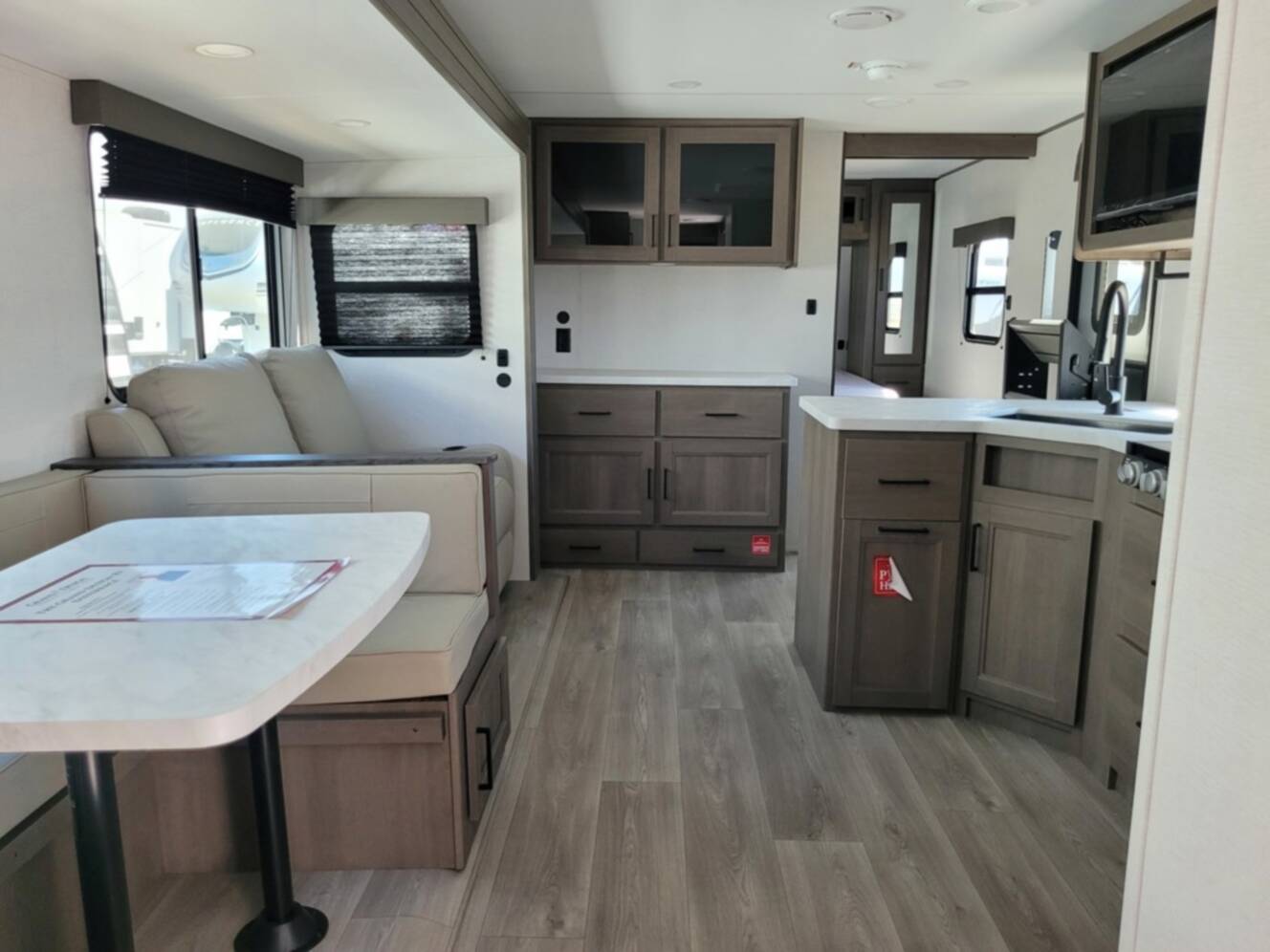 A photo of this 2026 Grand Design Transcend 325BHT