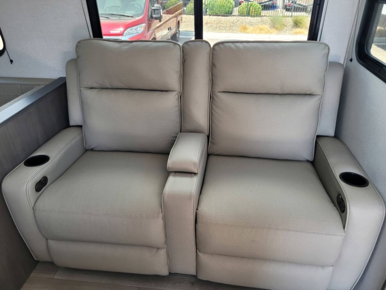 A photo of this 2026 Grand Design Transcend 325BHT