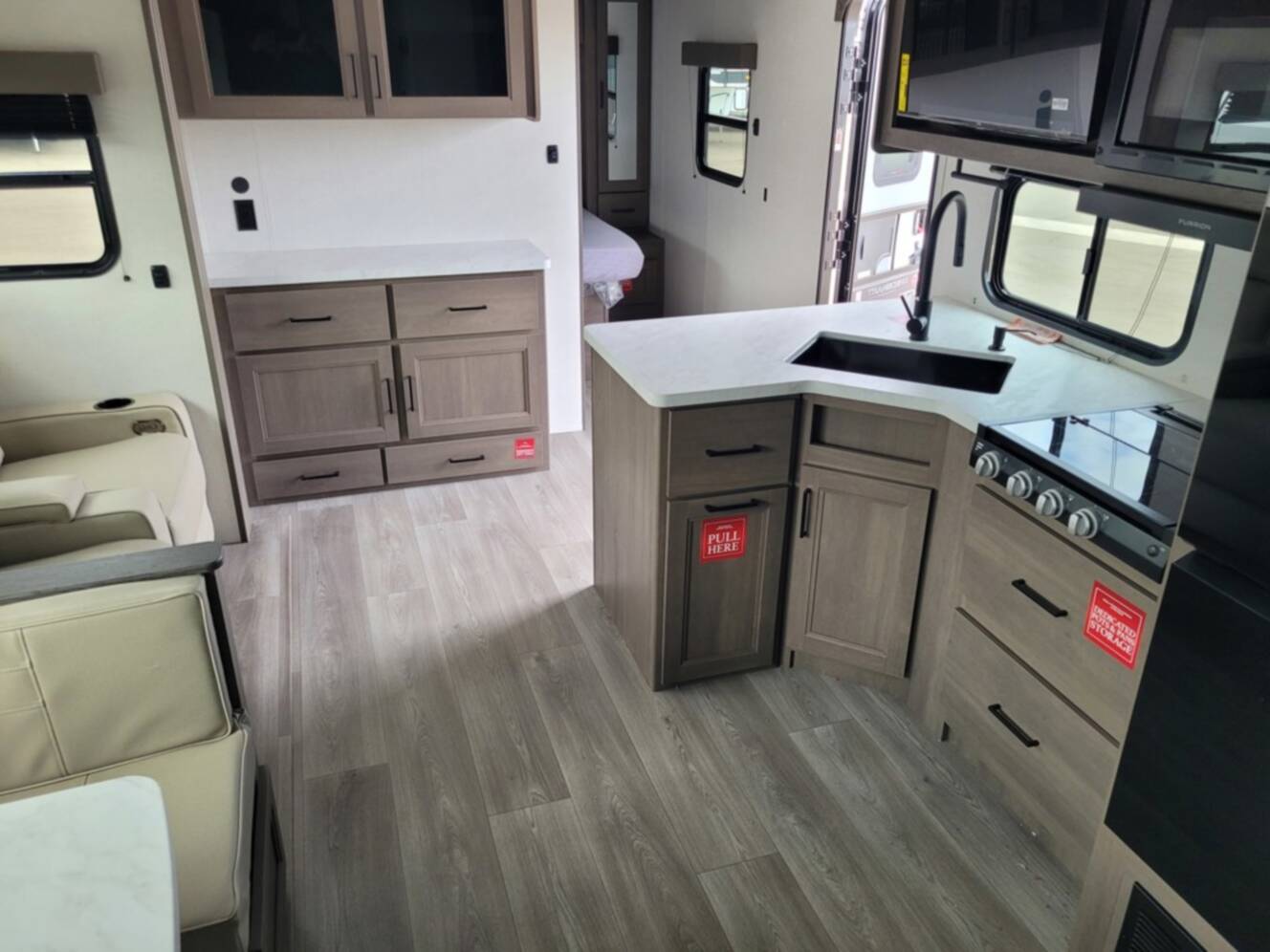 A photo of this 2026 Grand Design Transcend 325BHT