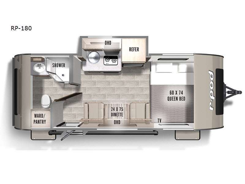 2022 Forest River Rv R Pod RP-180 in eden ID
