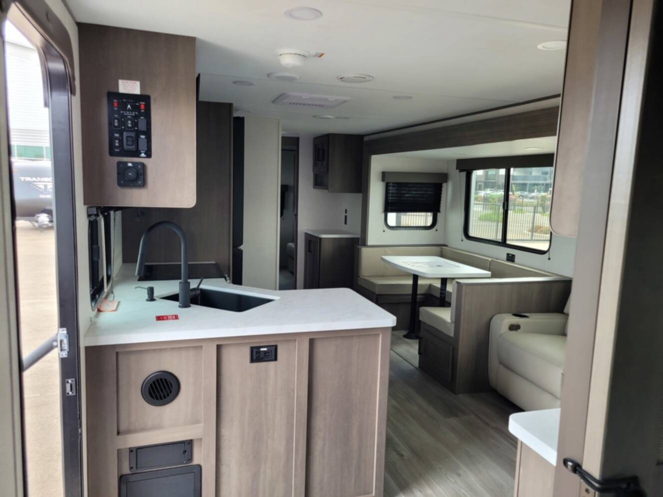A photo of this 2026 Grand Design Transcend 325BHT