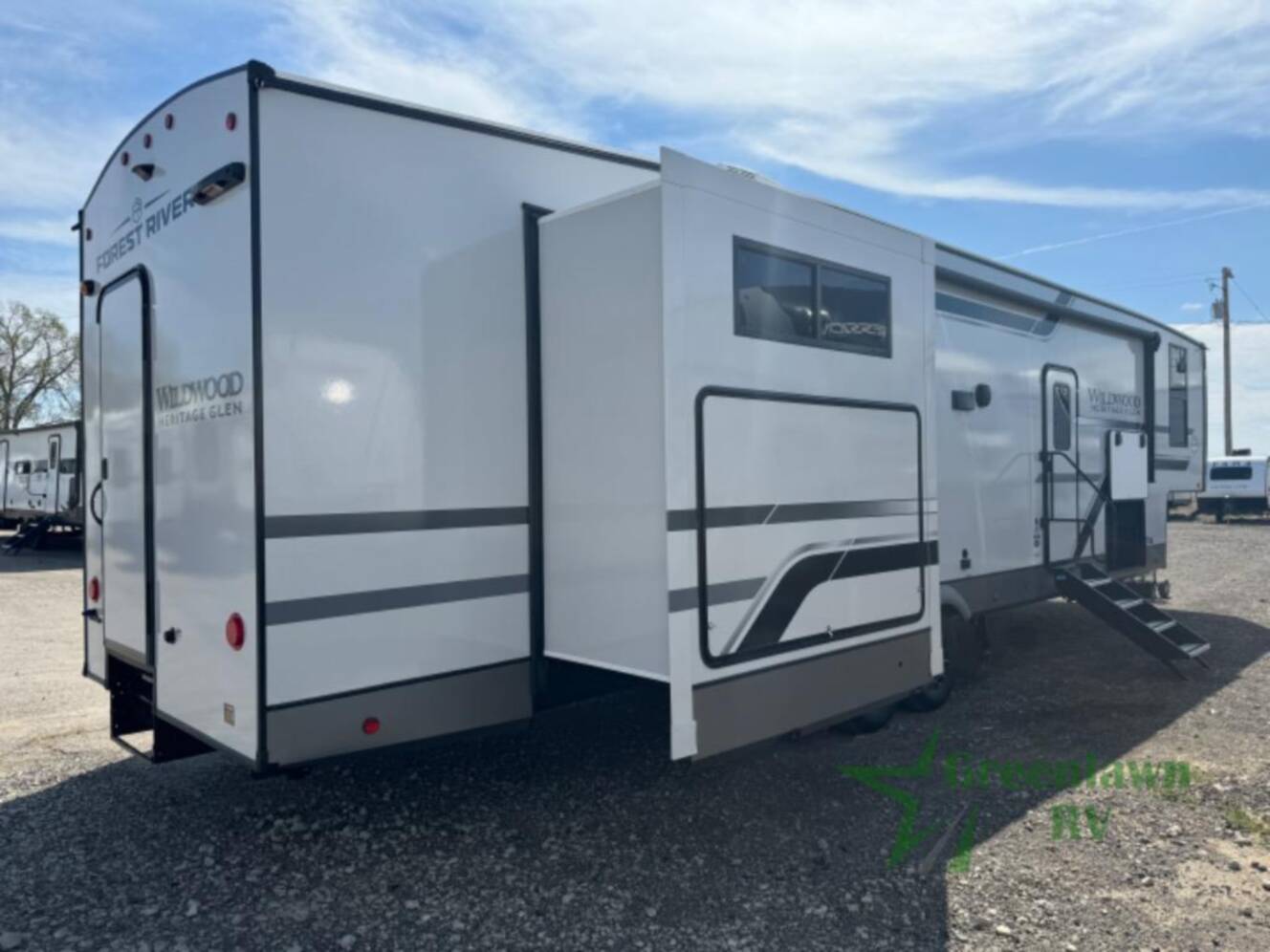 A photo of this 2025 Forest River Rv Wildwood Heritage Glen 356QB