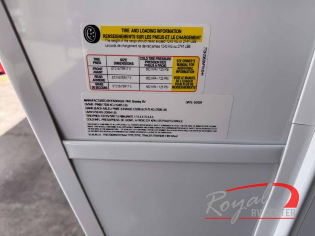 A photo of this 2027 Brinkley Model Z 3110
