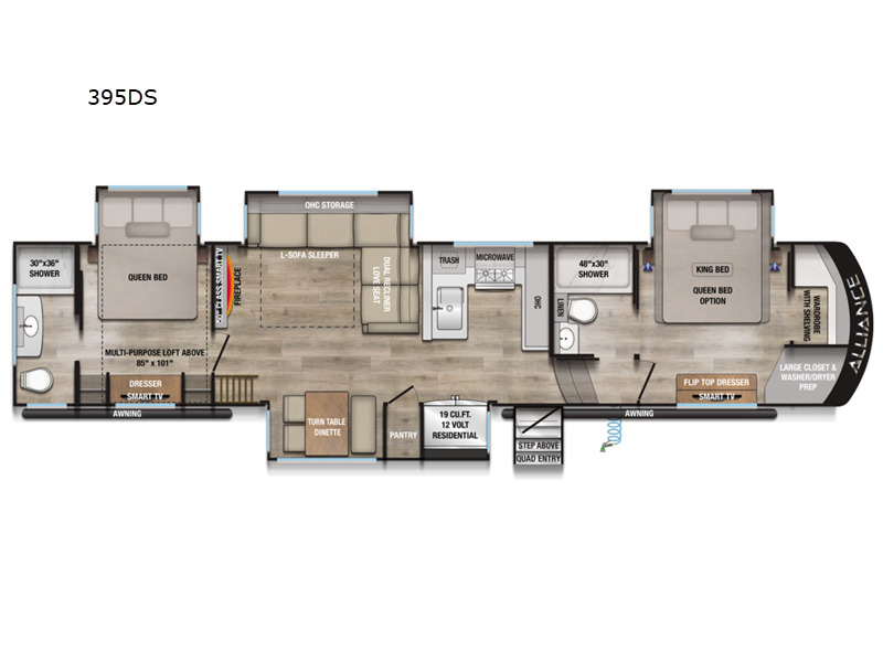 2027 Alliance Rv Paradigm 395DS in lorena TX