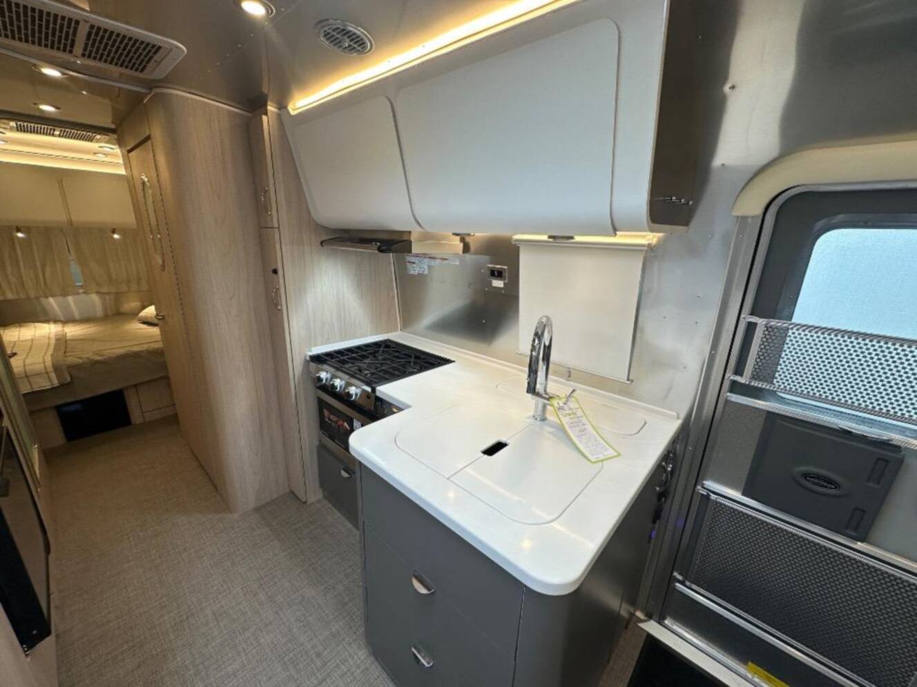 A photo of this 2026 Airstream Globetrotter 25FB