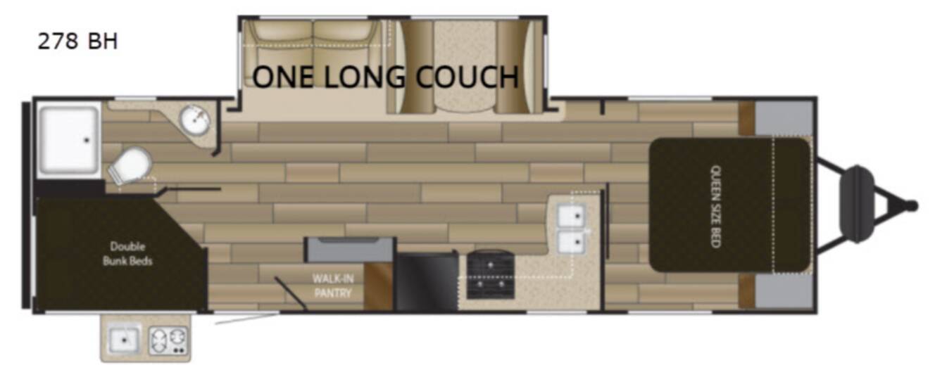 A photo of this 2018 Heartland Sundance Ultra Lite 278 BH