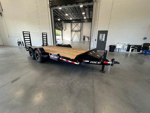 2026 RICE 7X18 Lowpro Powder Coated 14K Equipment Trailer W/ in Loudon, NH