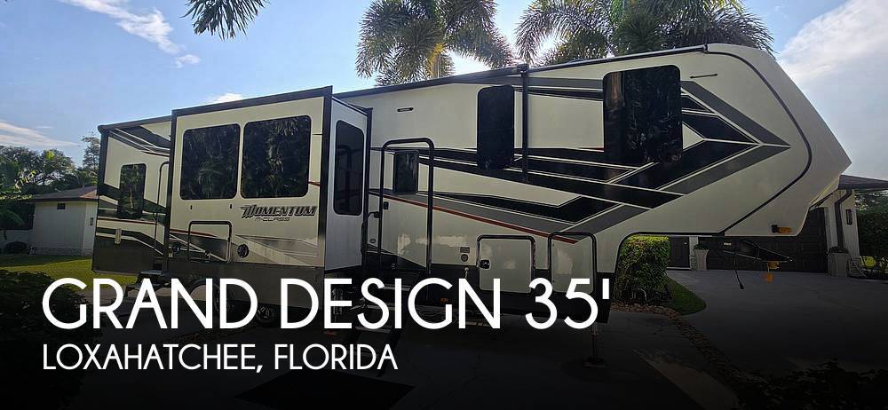 2020 Grand Design Momentum 351M Fifth Wheel Toy Hauler RV