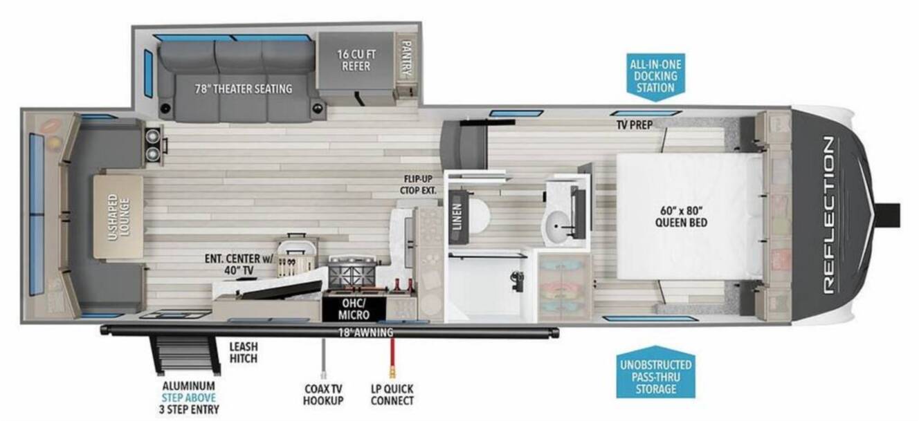 A photo of this 2024 Grand Design Reflection 260RD