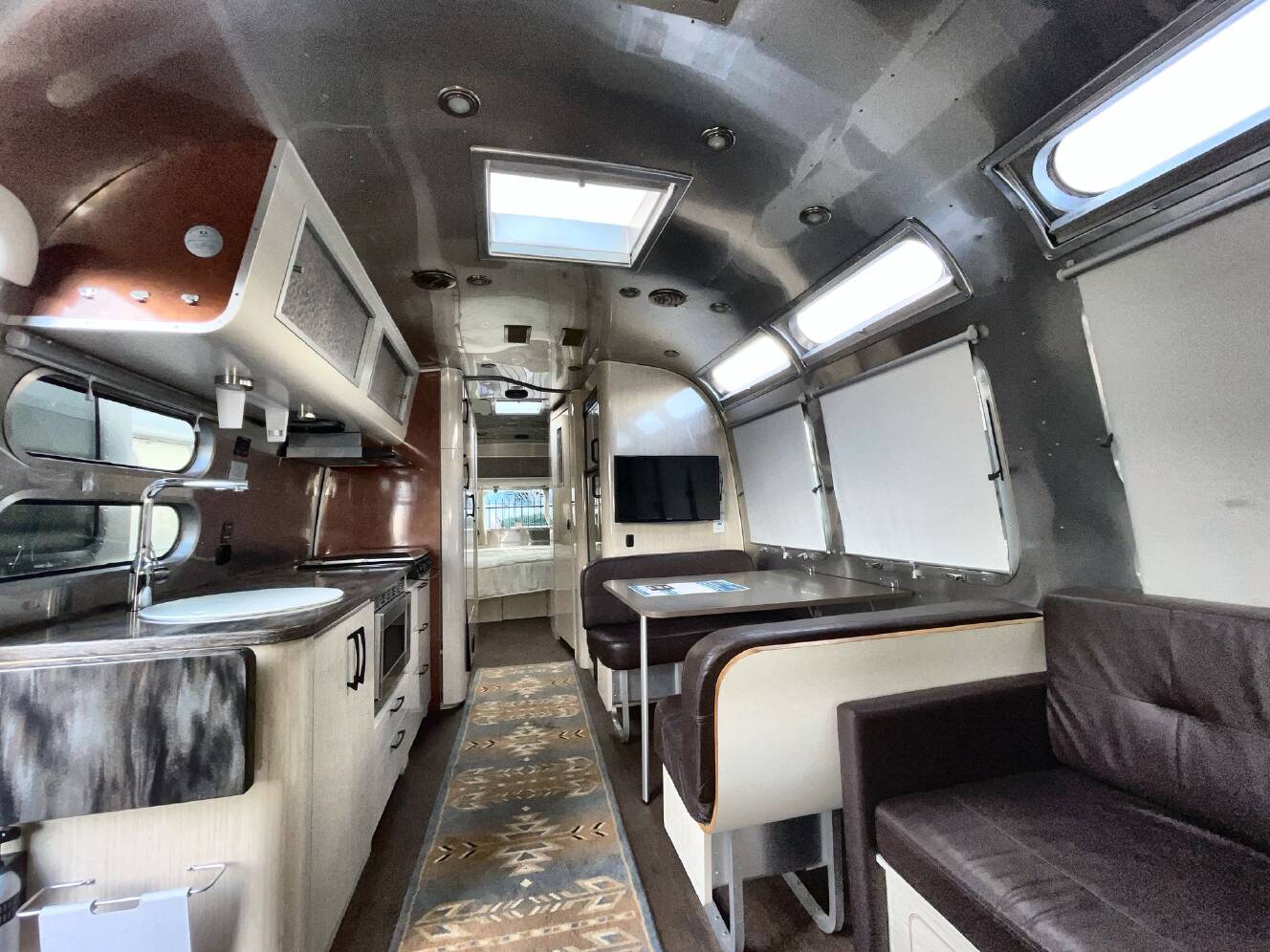 A photo of this 2017 Airstream International Serenity 30RB (Rear Queen Bed)