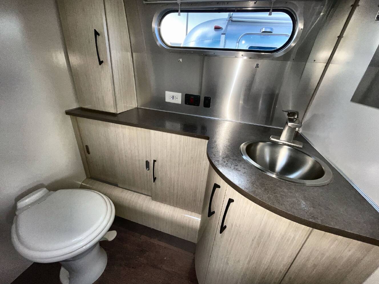A photo of this 2017 Airstream International Serenity 30RB (Rear Queen Bed)